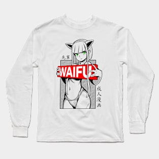 Flaged Waifu Long Sleeve T-Shirt